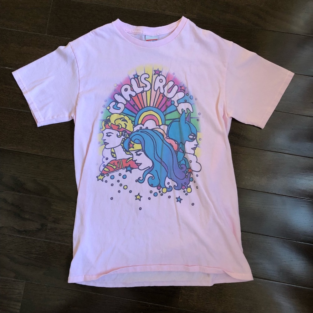 Junk Food Girls Rule Tee